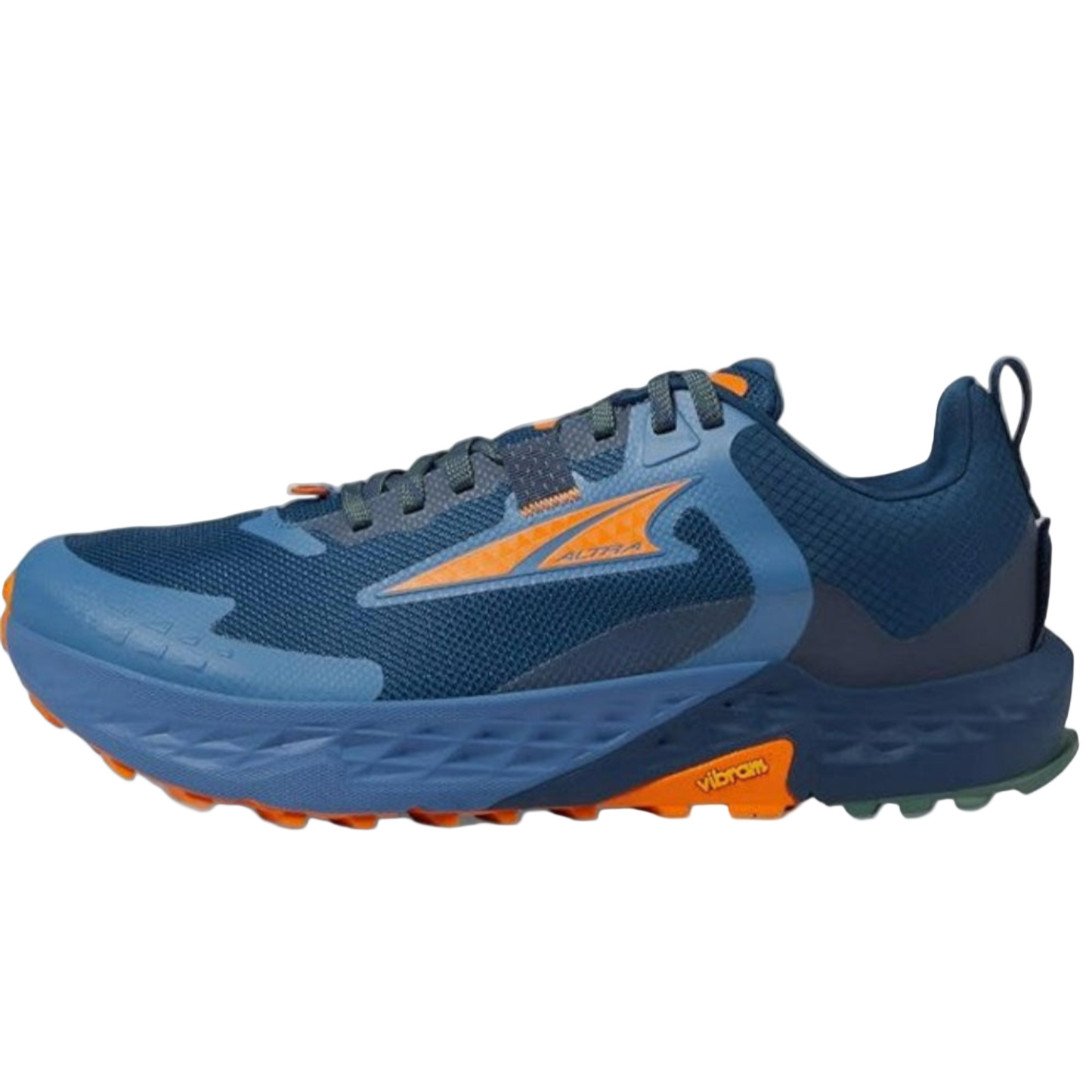 Altra Timp 5 Trail Running shoes For Men, Blue/Orange - Ndoros