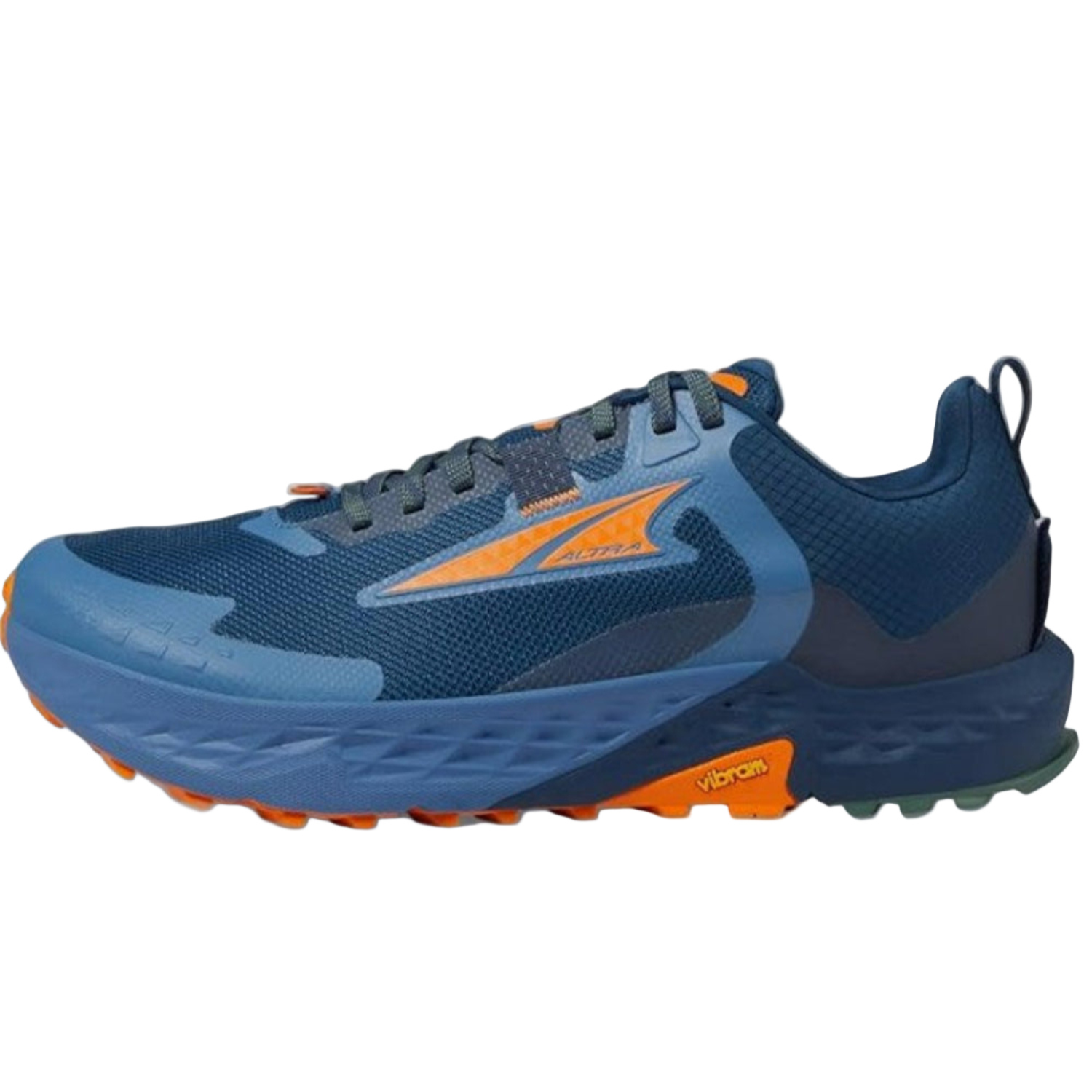 Altra Timp 5 Trail Running shoes For Men, Blue/Orange - Ndoros