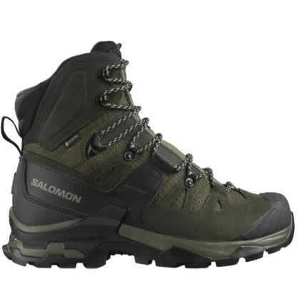 Salomon Men's QUEST 4 GORE-TEX Hiking Boots For Men, Olive Night/Peat/Safari - Ndoros