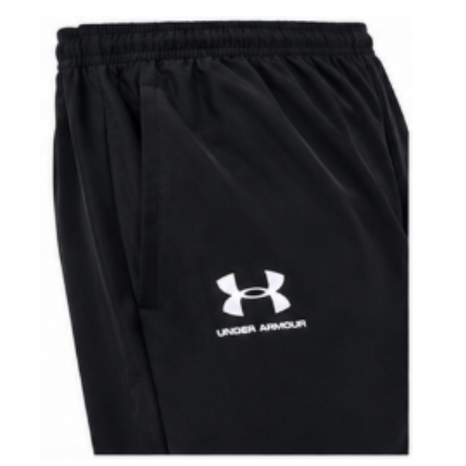 Under Armour Mens Woven Vital Workout Pants, Black White - Ndoros