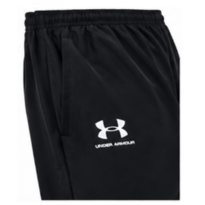 Under Armour Mens Woven Vital Workout Pants, Black White - Ndoros