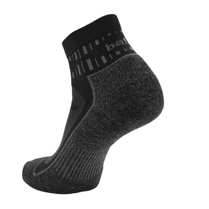 Balega Blister Resist Quarter Performance Quarter Athletic Running Socks Unisex, Black