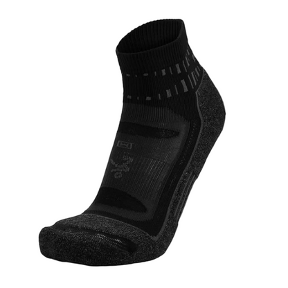 Balega Blister Resist Quarter Performance Quarter Athletic Running Socks Unisex, Black