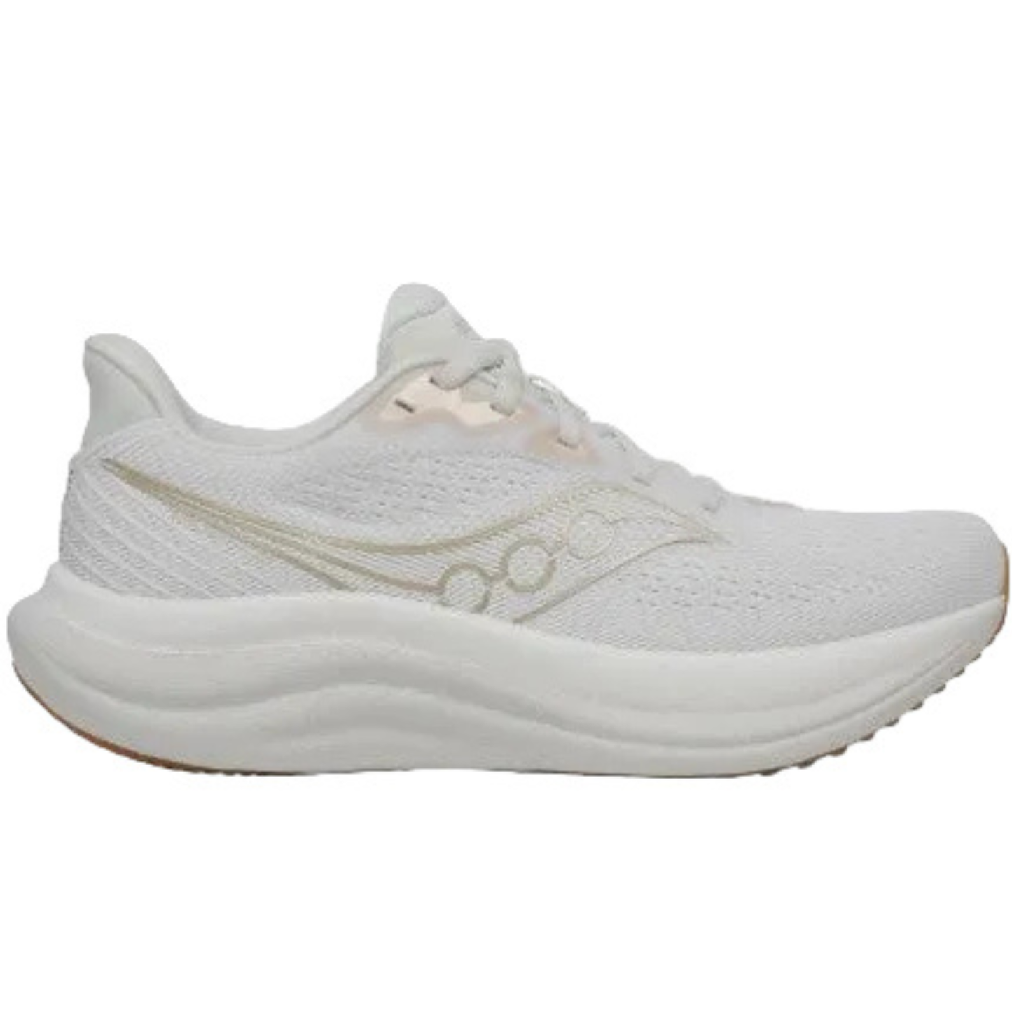 Saucony Women's Triumph 23 Sneaker, Vapor/Arctic, Wide - Ndoros