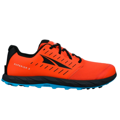 Altra Superior 5 Trail Running Shoes  Men, Orange/Black - Ndoros