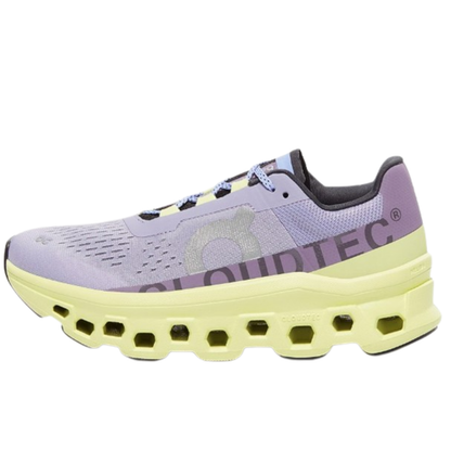 On Cloud Women's Cloudmonster  Running Shoes, Nimbus / Hay - Ndoros