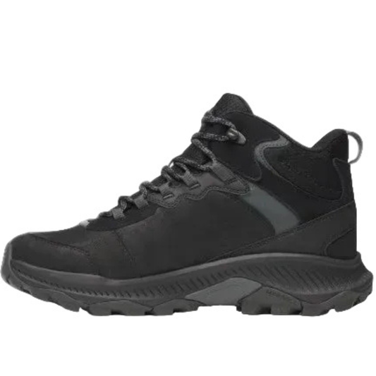 Merrell Men's Speed Strike 2 Mid WP Hiking Boot, Black - Ndoros