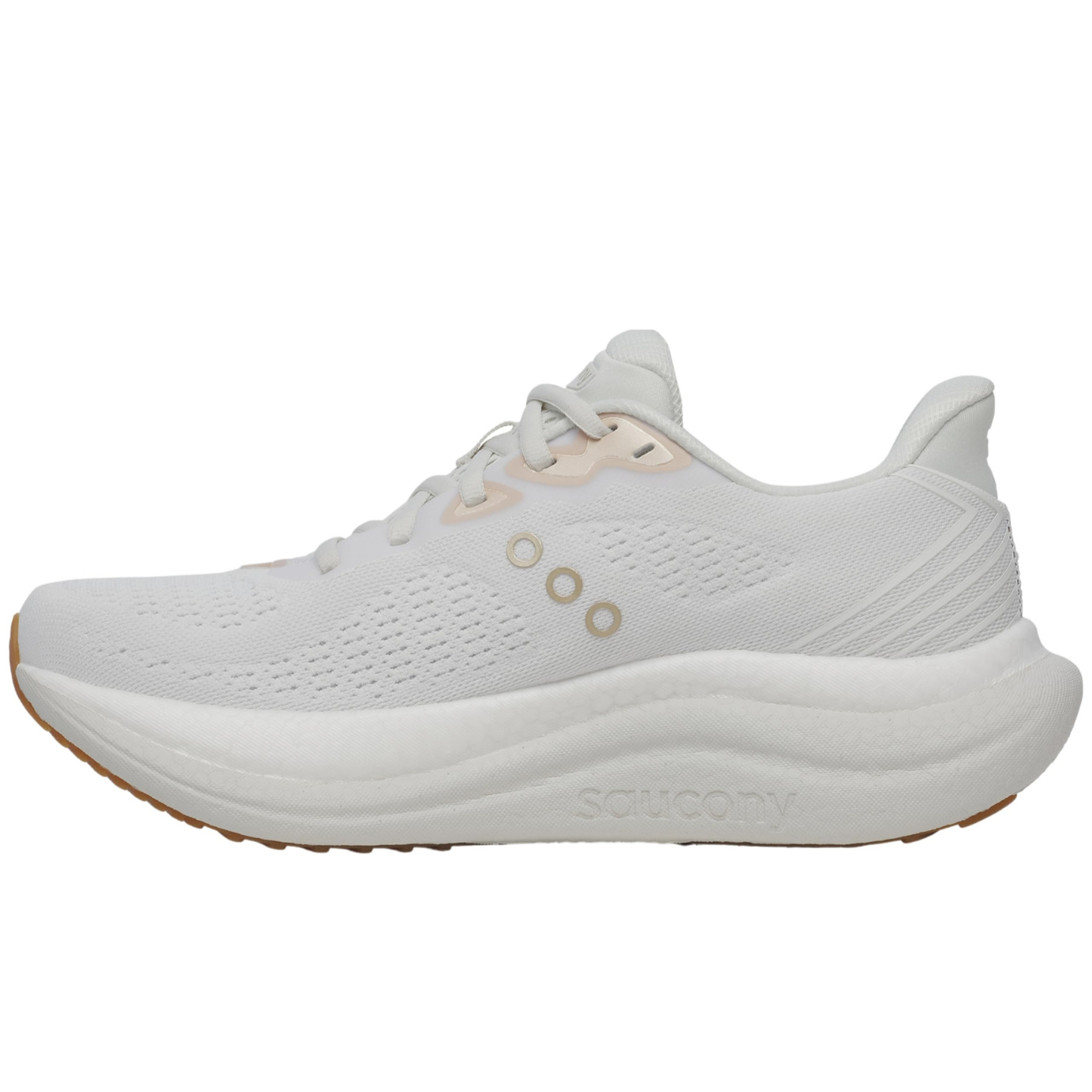 Saucony Women's Triumph 23 Sneaker, Vapor/Arctic, Wide - Ndoros