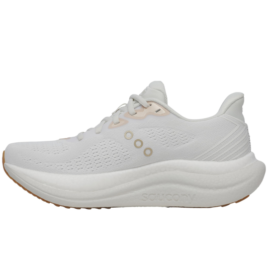 Saucony Women's Triumph 23 Sneaker, Vapor/Arctic, Wide - Ndoros