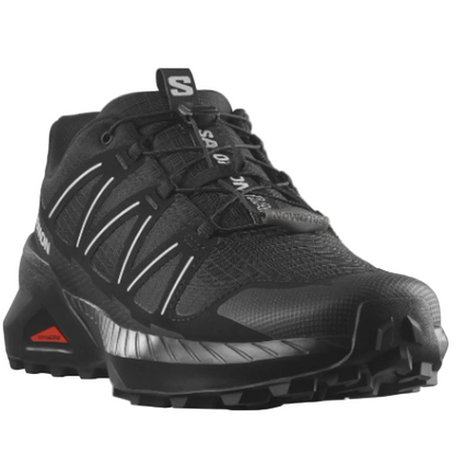 Salomon Men's Speedcross Peak Trail Running Shoes - Black/Black/Glacier Gray - Ndoros