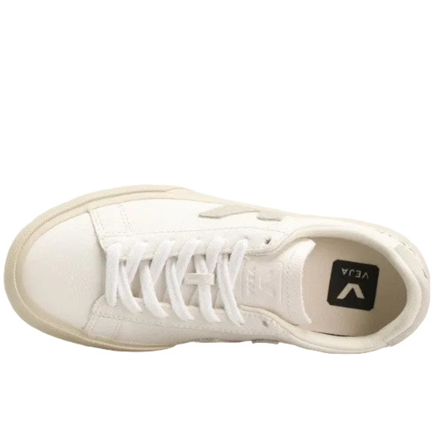 Veja Women's Campo Sneakers, Extra White - Natural Suede