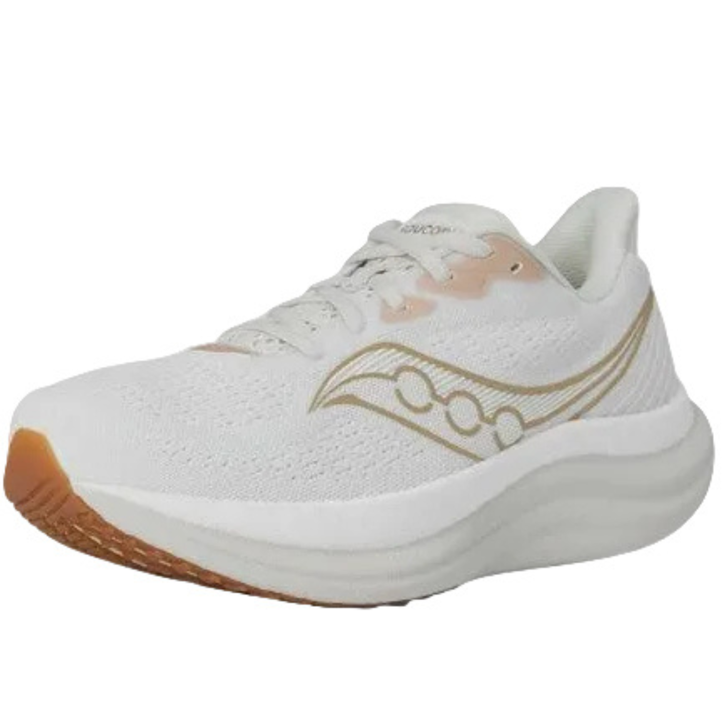 Saucony Women's Triumph 23 Sneaker, Vapor/Arctic, Wide - Ndoros