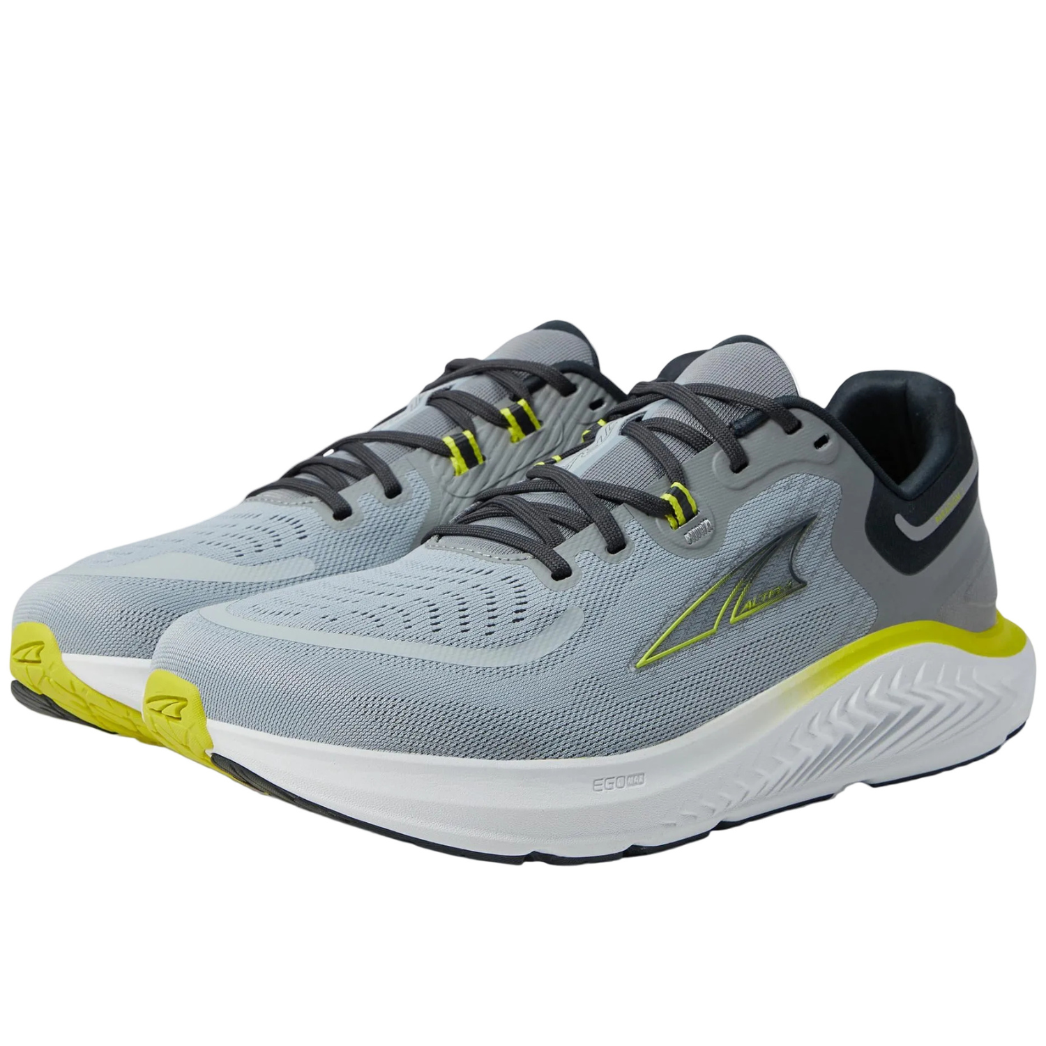 Altra Paradigm 7 7 Road Running Shoes For Men, Gray/Lime - Ndoros