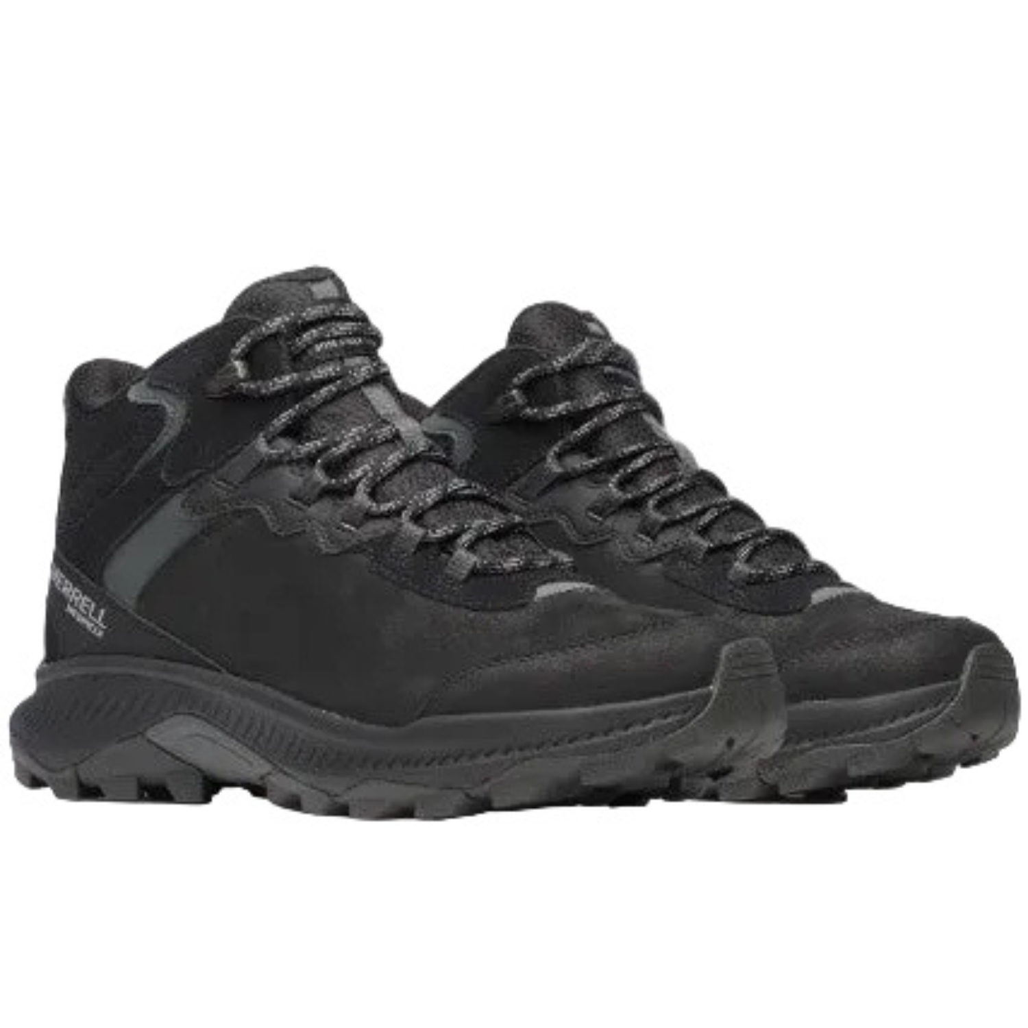Merrell Men's Speed Strike 2 Mid WP Hiking Boot, Black - Ndoros