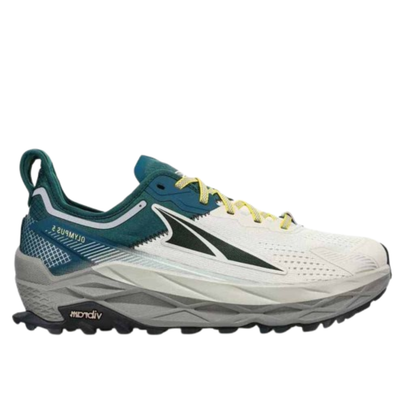 Altra Olympus 5 Trail Running Shoes Men, Gray/Teal - Ndoros