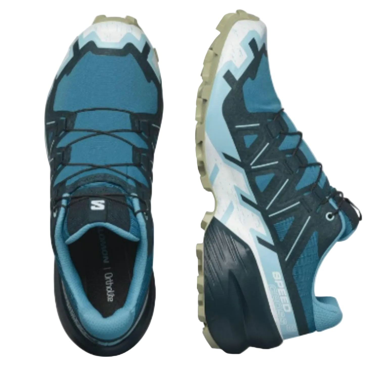 Salomon Women's Running Shoes, Blue - Ndoros
