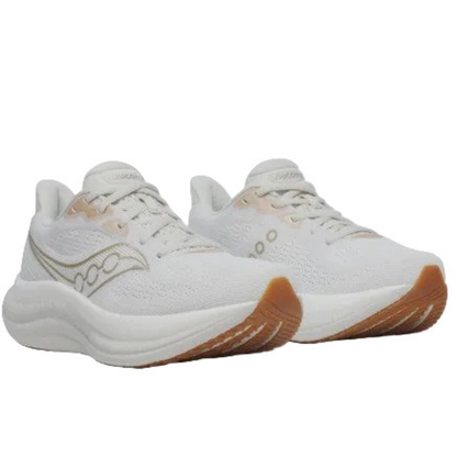 Saucony Women's Triumph 23 Sneaker, Vapor/Arctic, Wide - Ndoros