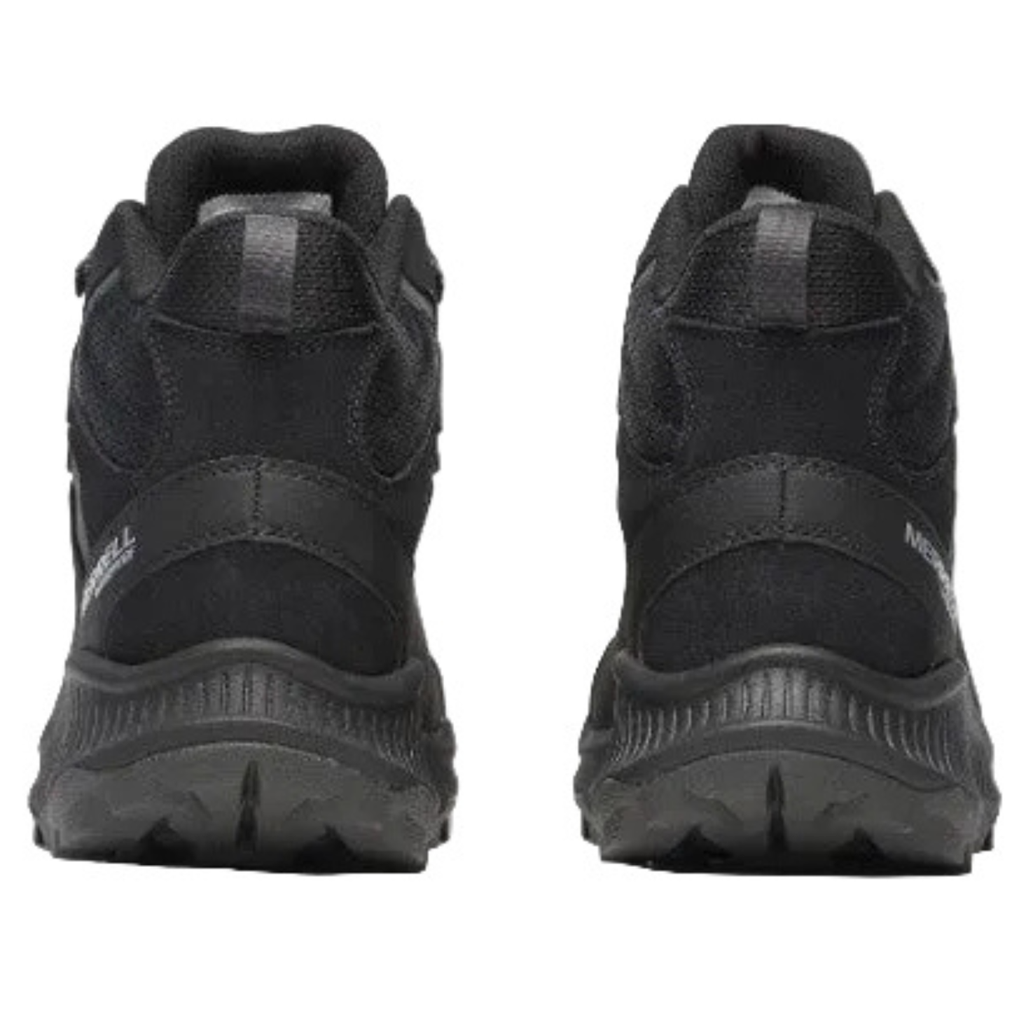 Merrell Men's Moab Speed 2 Leather Mid Wp Trainers, Black