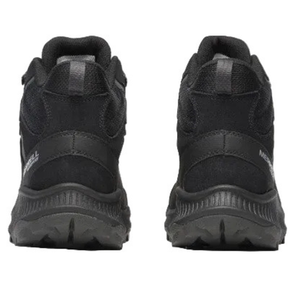 Merrell Men's Moab Speed 2 Leather Mid Wp Trainers, Black
