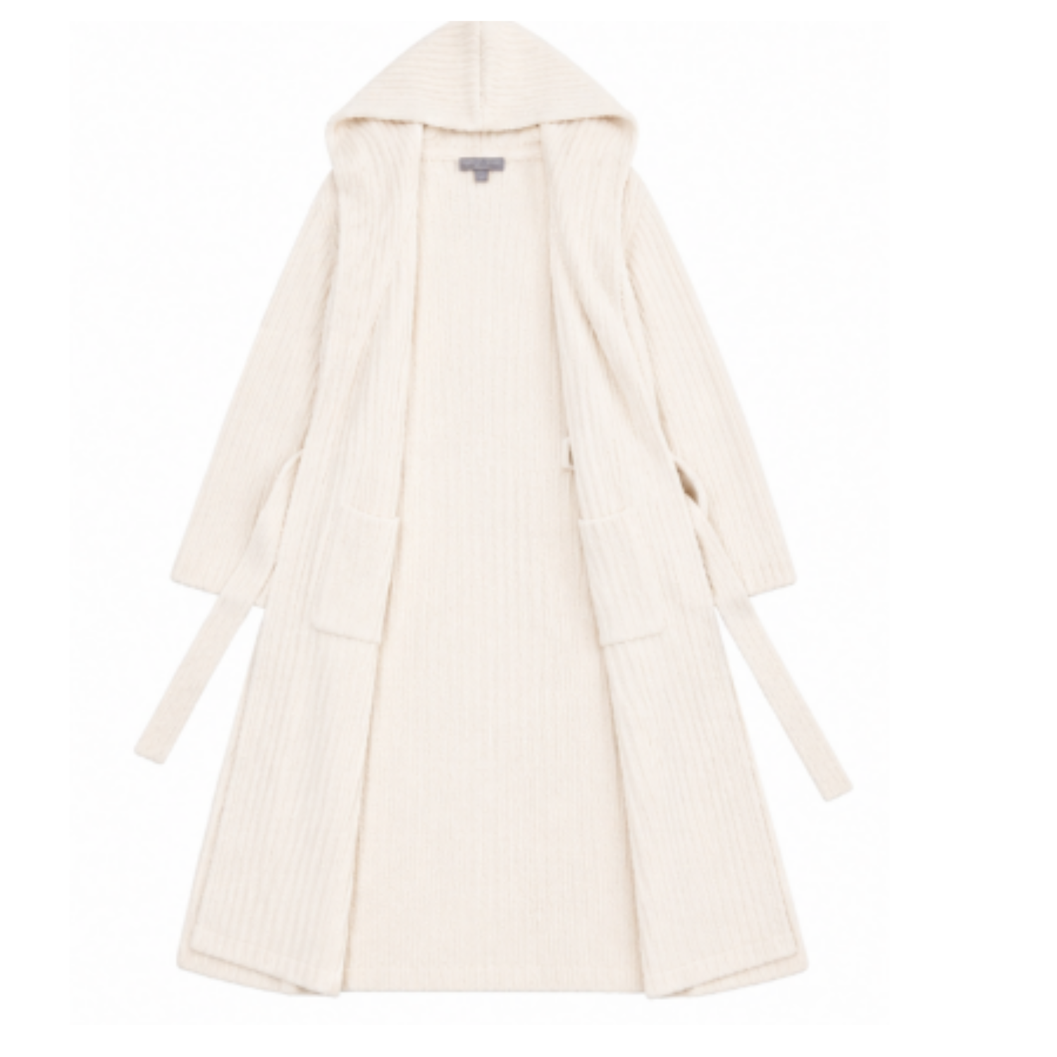 Barefoot Dreams CozyChic Ribbed Hooded Robe - Ndoros