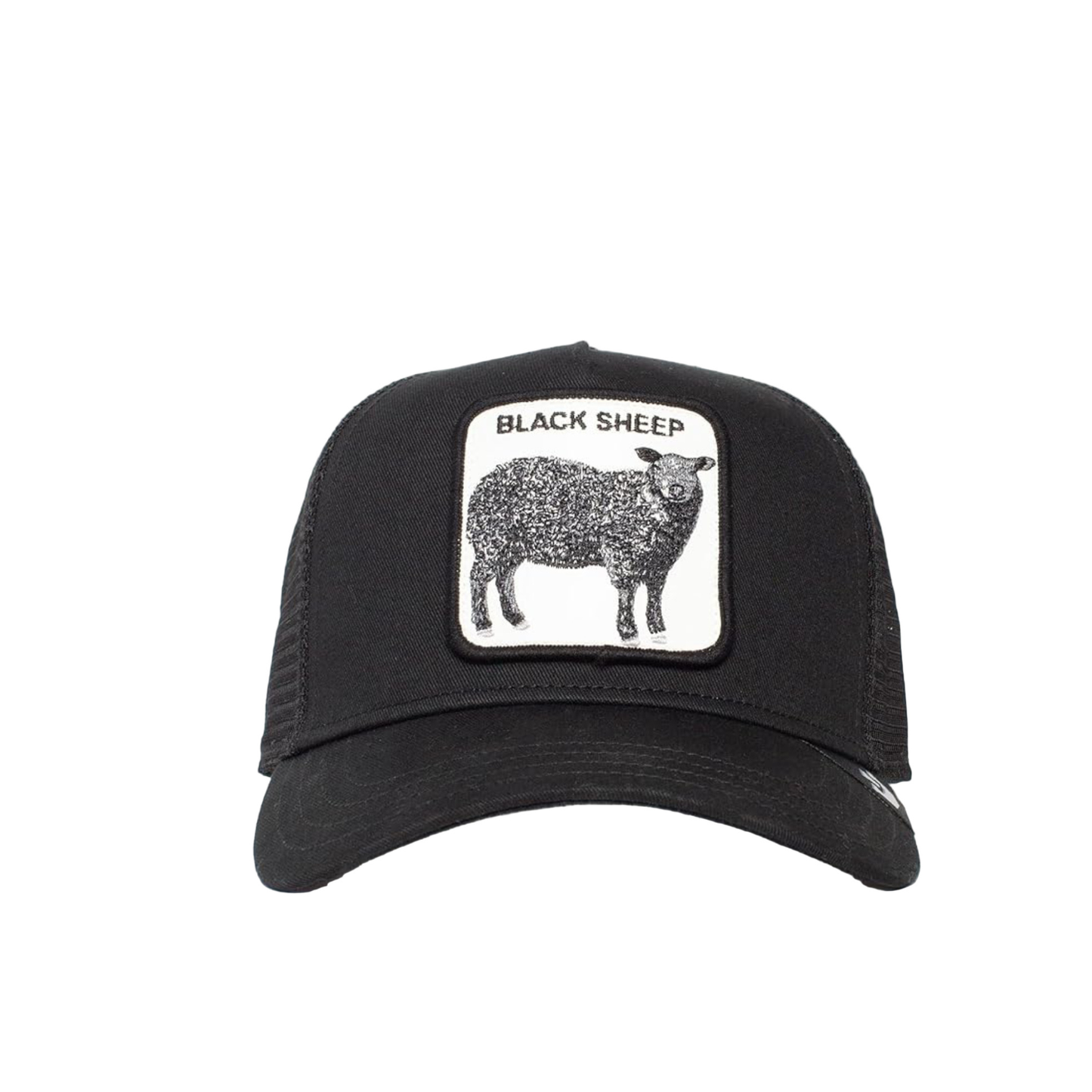 Goorin Bros. The Farm Unisex Original Adjustable Snapback Trucker Hat, Multicolors, One Size, The Black Sheep - Ndoros