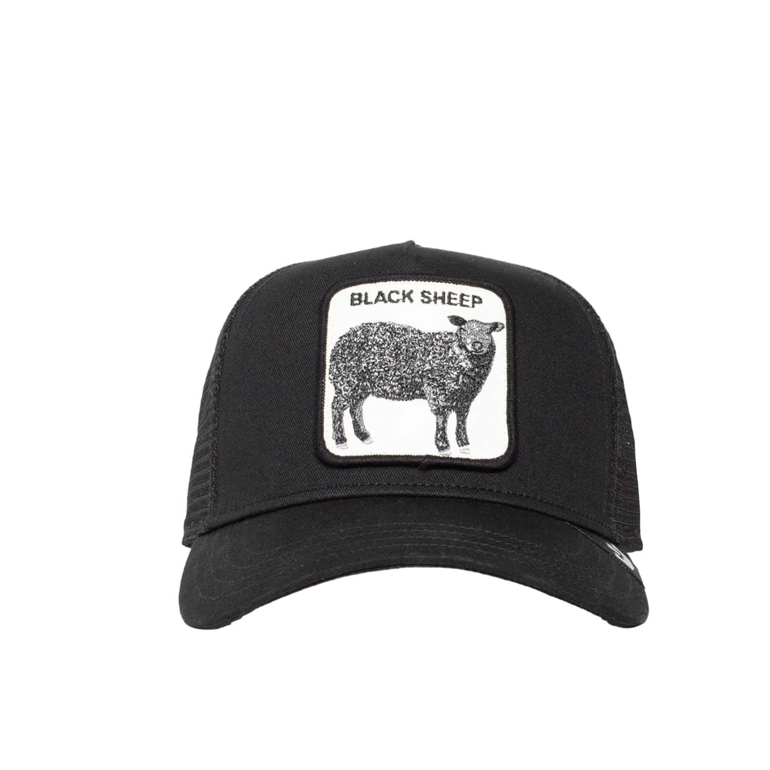 Goorin Bros. The Farm Unisex Original Adjustable Snapback Trucker Hat, Multicolors, One Size, The Black Sheep - Ndoros