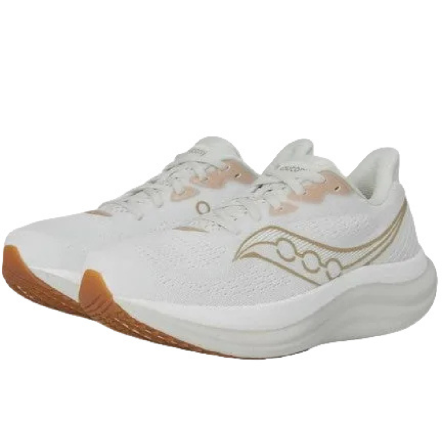 Saucony Women's Triumph 23 Sneaker, Vapor/Arctic, Wide - Ndoros