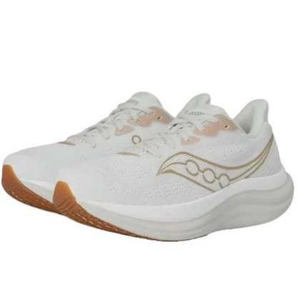 Saucony Women's Triumph 23 Sneaker, Vapor/Arctic, Wide - Ndoros