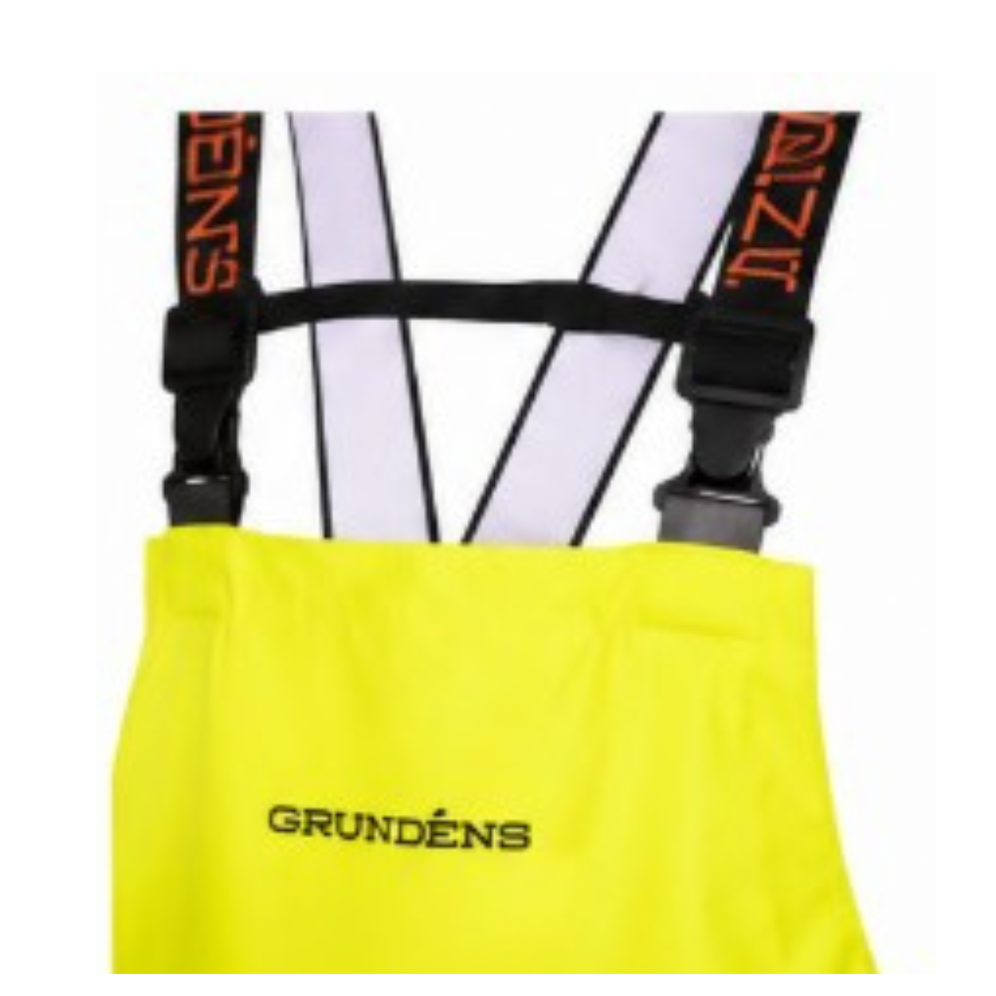 Grundens Men’s Neptune Bib Pants, Hi-Vis Yellow