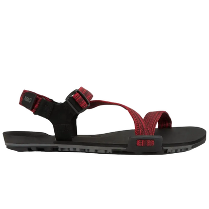 Xero Shoes Men's Z-Trek Barefoot Hiking Sandals, Red - Ndoros