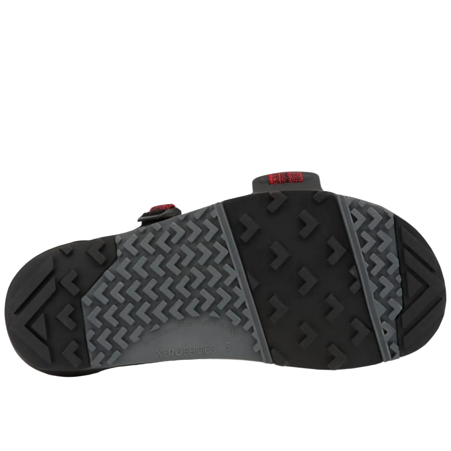 Xero Shoes Men's Z-Trek Barefoot Hiking Sandals, Red - Ndoros