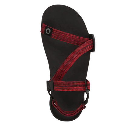 Xero Shoes Men's Z-Trek Barefoot Hiking Sandals, Red - Ndoros