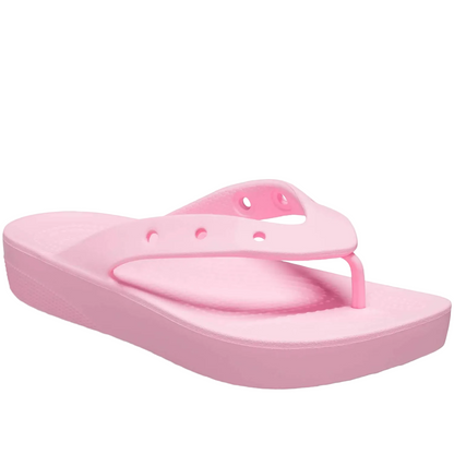 Crocs Women's Classic Flip Flops Platform Sandals