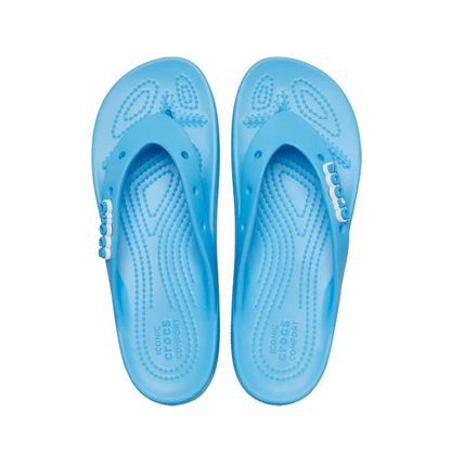 Crocs Women's Classic Platform Flip Flops – Lightweight Cushioned, Oxygen