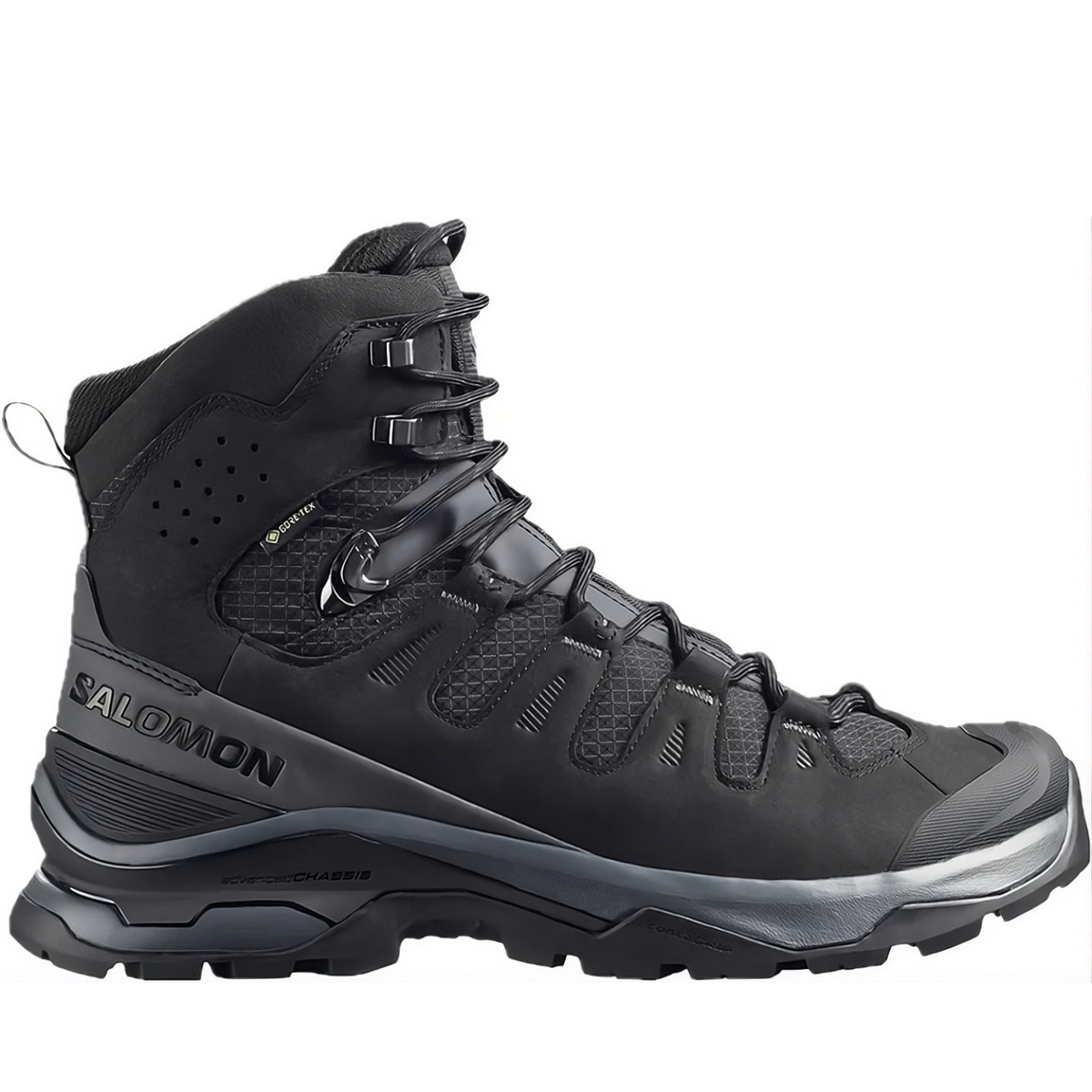 Salomon Men's Quest 5 GTX Hiking Shoe, Asphalt/Black