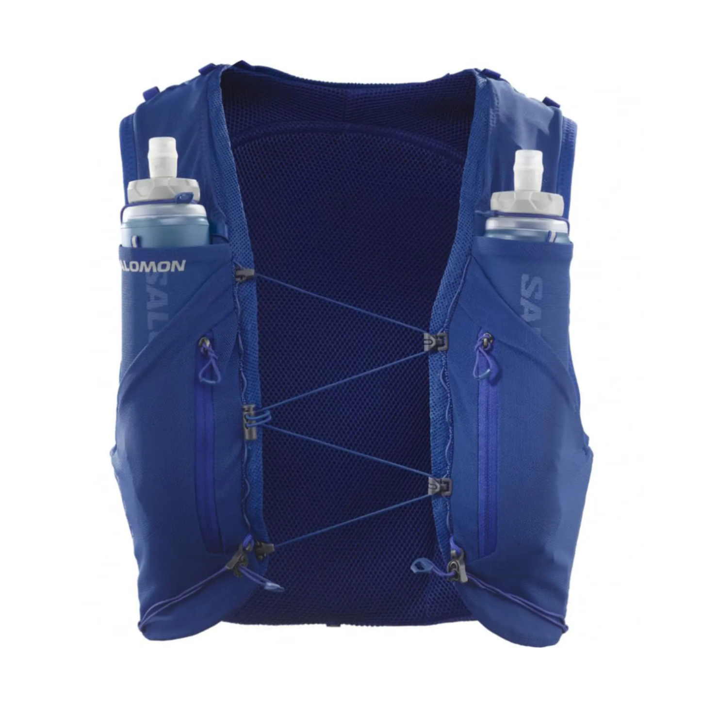 Salomon Unisex Advance Skin 12 | 12 Liter Hydration Trail Running Vest Blue - Ndoros