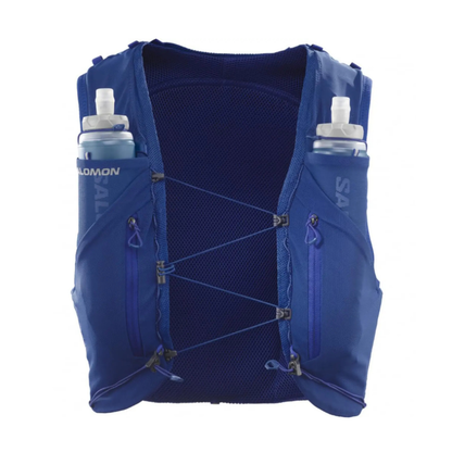 Salomon Unisex Advance Skin 12 | 12 Liter Hydration Trail Running Vest Blue - Ndoros
