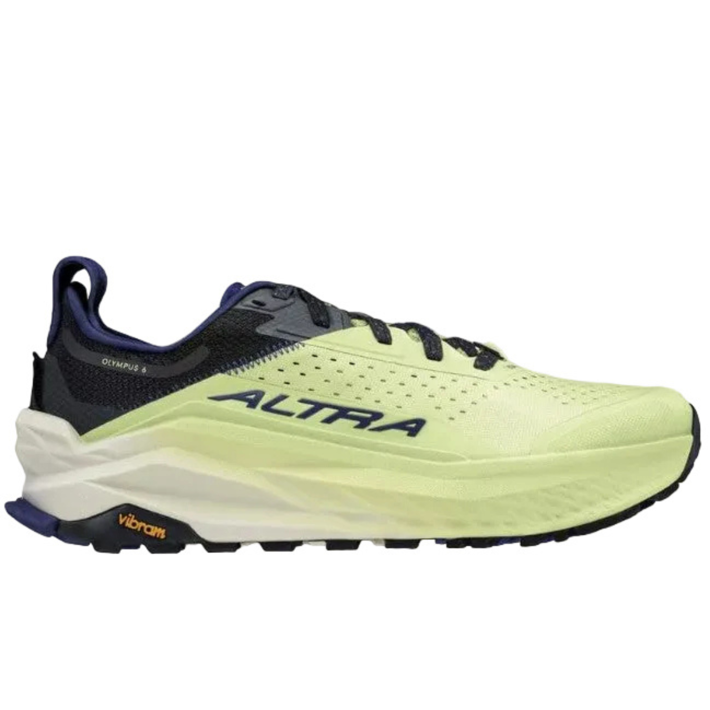 Altra Olympus 6 Trail Running Shoes For Men, Black/Green - Ndoros