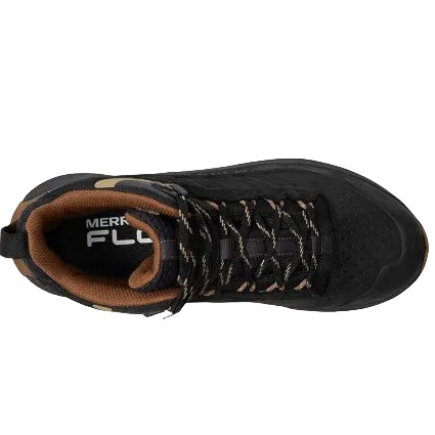Merrell Men's Moab Speed 2 Leather Mid WP Hiking Boot, Black - Ndoros