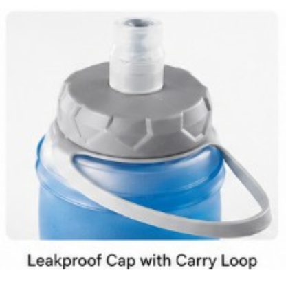 Salomon Soft Flask XA 490 ml / 16 Ounce Hydration Accessory - Clear Blue