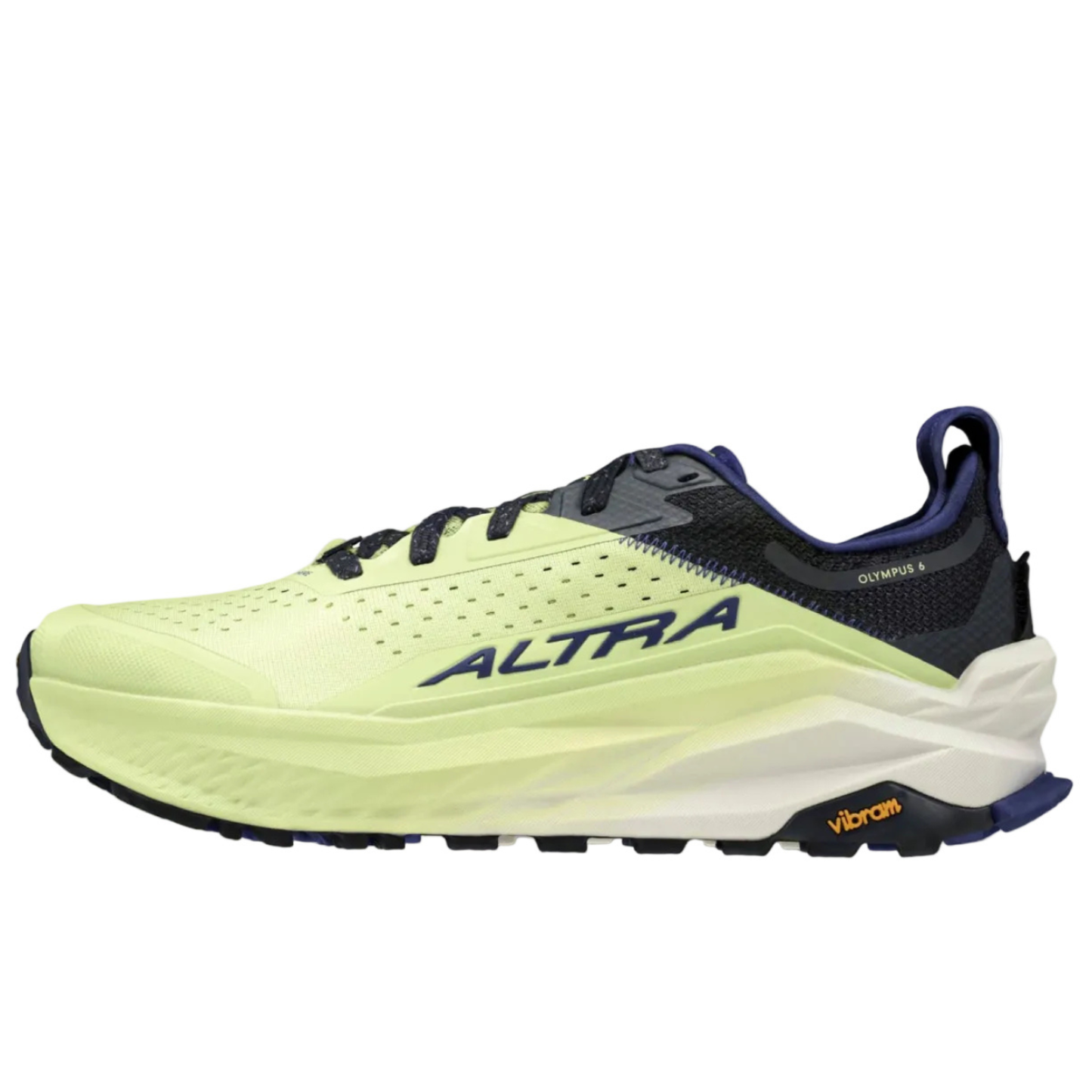 Altra Olympus 6 Trail Running Shoes For Men, Black/Green - Ndoros