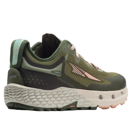 Altra Timp 4 Trail Running Shoes For Women, Dusty Olive - Ndoros
