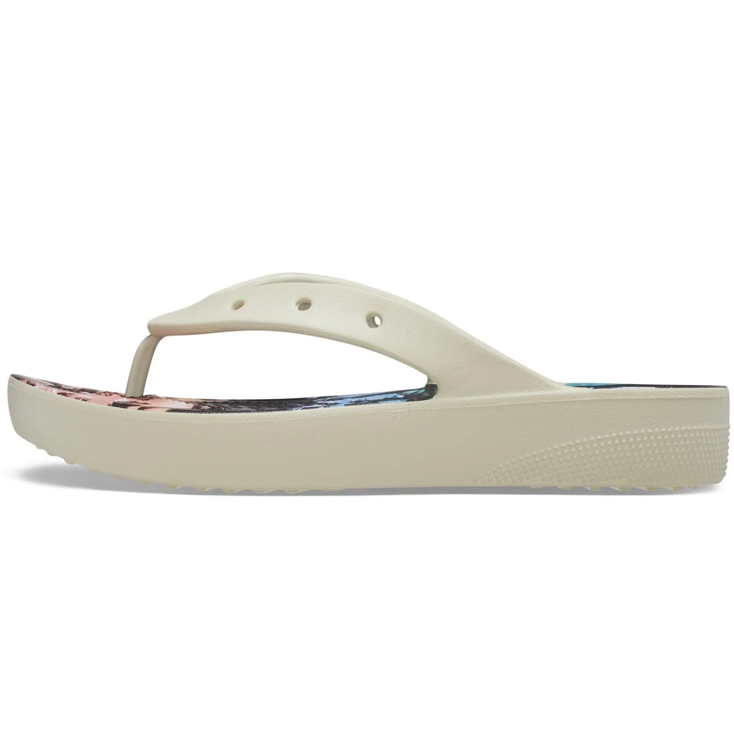 Crocs Women's Classic Flip Flops Platform Sandals