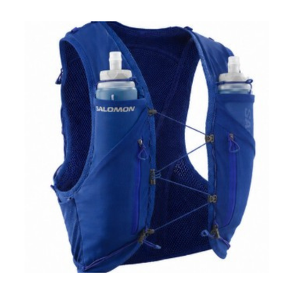Salomon Unisex Advance Skin 12 | 12 Liter Hydration Trail Running Vest Blue - Ndoros