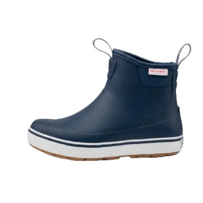 Grundens Men’s Deck-Boss Ankle Boot Waterproof, Navy - Ndoros