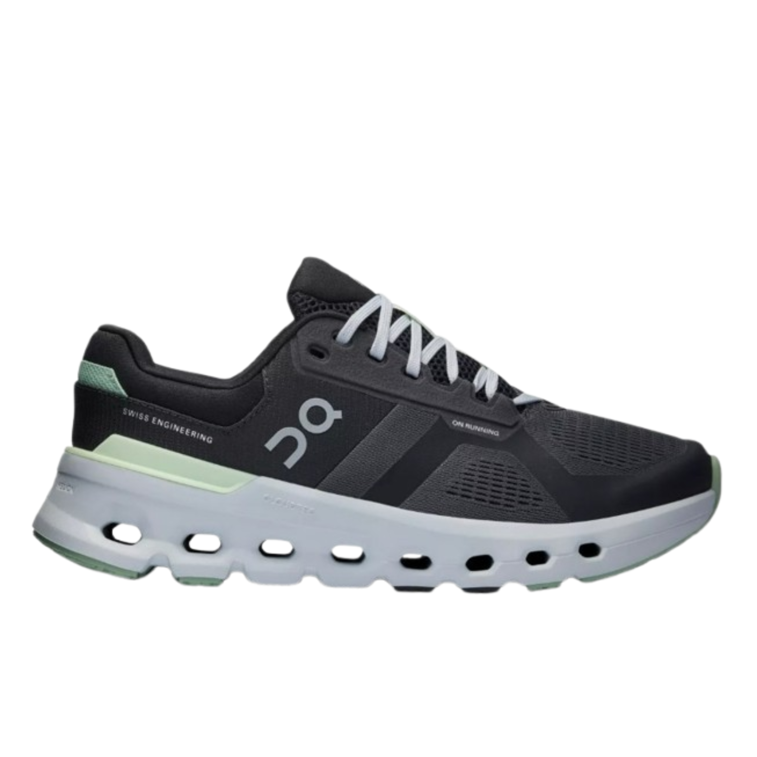 On Cloud Women's Cloudrunner 2 Running Shoes, Shadow / Lima - Ndoros