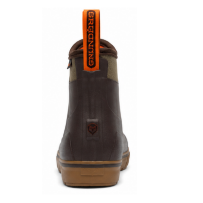 Grundens Men’s Deck-Boss Ankle Boot Waterproof, Waterproof,  Dark Brown