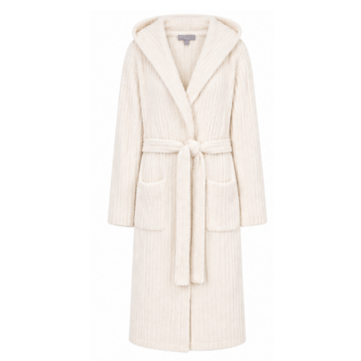 Barefoot Dreams CozyChic Ribbed Hooded Robe - Ndoros