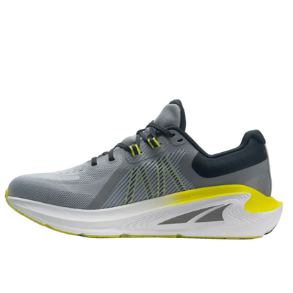 Altra Paradigm 7 7 Road Running Shoes For Men, Gray/Lime