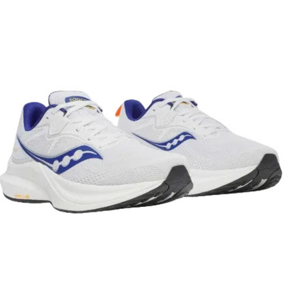 Saucony Men's Tempus 2 Sneaker, White/Peel - Ndoros